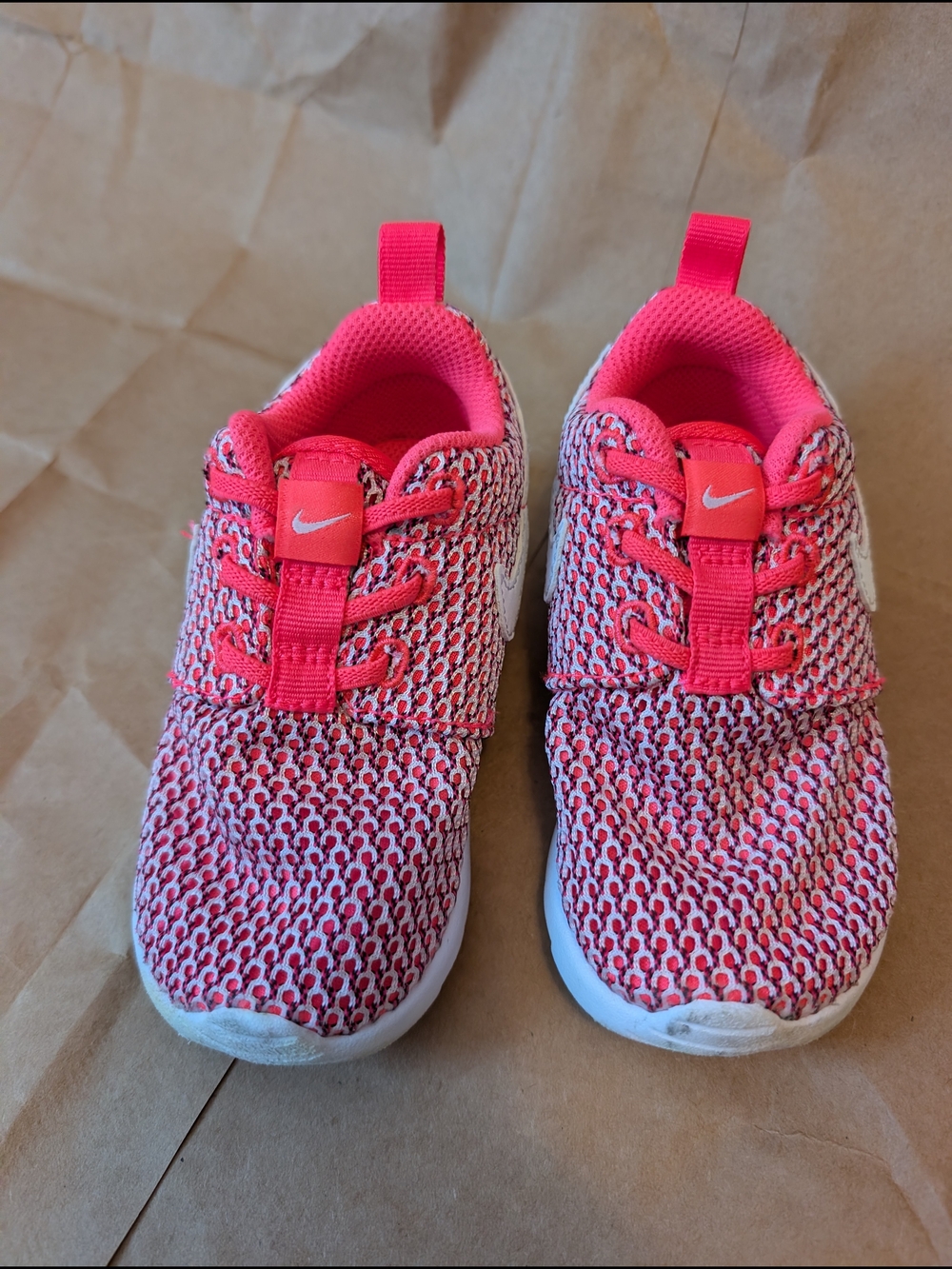 Nike Kids' Pink Lightweight Slip-On Sneakers